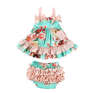 Conjunto de Ropa para Bebé de Nuevo Diseño, Ropa de Verano para Niña, Conjunto de Vestido y Top para Niña - Product Image 4