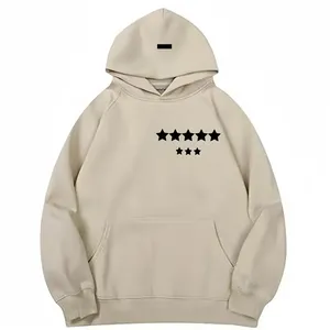 Custom Men Women Hoodie Sweatpants T-<b>Shirt</b> Cotton Blend Heat-Transfer Printed Color Blocking Petal Sleeve Notched Collar Prairie - Product Image 5