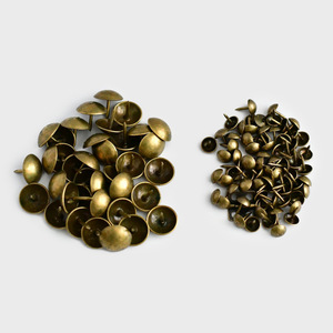 Bubble <b>Nails</b> Antique Style Round Rivets <b>Iron</b> Plated Decorative Hardware For Bags Drums Stools Wooden Craft - Product Image 2