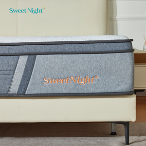 For Durable Cooling Latex Hybrid <strong>Mattress</strong> 140x200cm School &amp; Hotel Use Modern Design Pocket Spring Roll Packing - Product Image 3