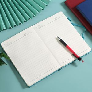 Promotional Custom Logo Journal Custom Leather Personalised Travel School Customized <b>Gift</b> for Student Paper Diary Notebook - Product Image 4