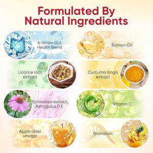 Chien <span class=keywords><strong>Allergies</strong></span> Soutien Doux À Mâcher Chien Démangeaisons Soulagement De La Peau Allergie Doux À Mâcher Suppléments Friandises Anti Itch Support pour Chiens - Product Image 2