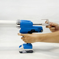 Pistolet à calfeutrage électrique sans fil Offre Spéciale, 21V, 1,5ah, batterie Li Ion à double usage pour colle douce et colle dure