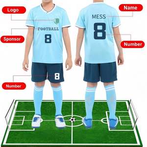 Manchester City Ensemble pour enfants Maillot de football Vêtements de sport Sublimation Basket Ball Uniform Jersey <span class=keywords><strong>T</strong></span>-<span class=keywords><strong>shirt</strong></span> - Product Image 6