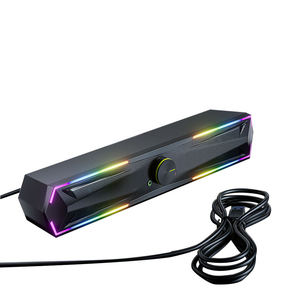 Barre de son sans fil pour PC avec caisson de basses, système audio home cinéma, haut-parleur Bluetooth, barre de son 2.0, câble USB de 2 m, haut-parleurs pour TV et PC - Product Image 1