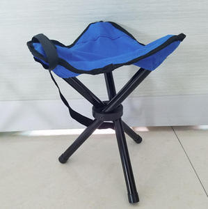 पोर्टेबल हल्के आधुनिक मछली चेयर टिकाऊ लोहे के आउटडोर फर्नीचर क्वाड बीच शिविर लगाने वाली कुर्सी बैग - Product Image 3