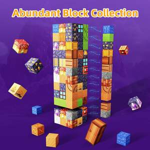 150 pièces de blocs de construction magnétiques, jouets sensoriels pour les garçons et les filles de plus de <span class=keywords><strong>3</strong></span> <span class=keywords><strong>ans</strong></span>, cadeaux de Pâques, cadeaux d'anniversaire, jeux de plein air pour enfants - Product Image 3