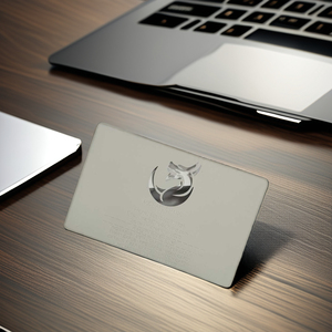 Tarjeta de Visita de Acero Inoxidable con Logotipo Personalizado, Acabado Mate, Impresión Serigráfica a Todo Color, Etiqueta NFC Mini RFID 1K para Pagos - Product Image 4