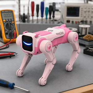 <span class=keywords><strong>Perro</strong></span> Robot Inteligente Recargable, Control Remoto Inalámbrico Antiinterferencias de 2.4G, Perfecto como Regalo Navideño - Product Image 1