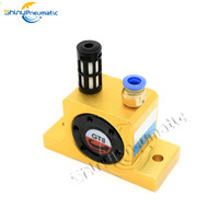 Günstiger Großhandel GT8 GT48 Serie Kleiner Pneumatischer Vibrator Turbinen-Oszillatoren Gelber Aluminiumlegierung Industrie-Luftvibrator