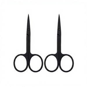 Ciseaux de barbier professionnels de haute qualité pour la coupe de cheveux Noir/Couleurs personnalisées Lames en acier inoxydable 4Cr13 durables Logo personnalisé - Product Image 1