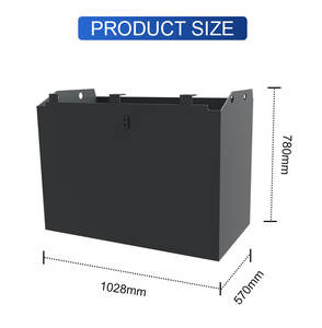 Oplaadbare heftruckbatterij met lange levensduur, brede tractie, 48V 4PZS 480Ah loodzuurbatterij voor <span class=keywords><strong>HANGCHA</strong></span> <span class=keywords><strong>CPD25J</strong></span> heftrucks - Product Image 2