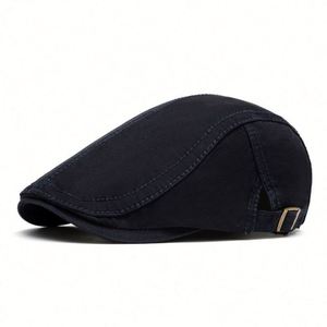 Wholesale Fashion Spring <b>Summer</b> Faded Cotton Sport <b>Flat</b> Ivy <b>Cap</b> Hat for Men Spring Outdoor Casual Dress - Product Image 6