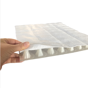 Panneau en plastique de drainage de matériaux de construction de bâtiments légers imperméable pour l'aménagement - Product Image 2