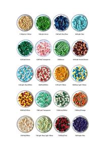 Kapsul murni kelas Pharma kualitas baik kapsul Gelatin tulang Bovine keras kosong ukuran 000 00 0 0E 1 2 3 4 # - Product Image 6