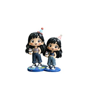 บริการพิมพ์ 3 มิติ ตัวละครอนิเมะ Xuli แบบเต็มสี รับทำโมเดลตามสั่ง - Product Image 1