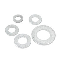 DIN9021 Zinc Plated Flat Washer Hot Dip Galvanized Carbon Steel M8 M10 M12 for Bolts and Nuts Fastener Kit OEM