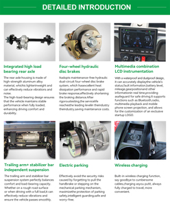 Voiturette de <span class=keywords><strong>golf</strong></span> certifiée CE, moteur 48V 5Kw, batterie lithium 48 volts, <span class=keywords><strong>6</strong></span> places - Product Image 6