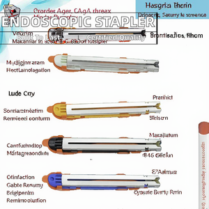 เครื่องเย็บแผลผ่านกล้อง Echelon 60 มม. รุ่น GST60 มม. ตลับสำหรับอุปกรณ์การแพทย์ ชุดเย็บแผลแบบเส้นตรงสำหรับการผ่าตัดผ่านกล้อง  แบบเติมและรีโหลด - Product Image 1