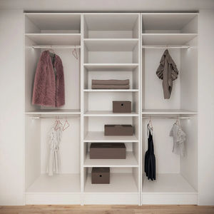 Nuevo diseño Muebles de dormitorio Walk In Closet Moderno Melamina Contrachapado Dormitorio <span class=keywords><strong>Armario</strong></span> de pared - Product Image 2