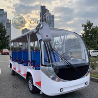 Minibuses Urbanos en Oferta, 4x4 Automáticos, de 8/11/14/17/20 Pasajeros, Microbuses Eléctricos de Lujo para Turismo/Escuela/Arenas, Marca Caiteng