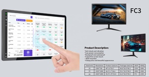 หน้าจอแสดงผล LED LCD แบบแบนขนาด 24 นิ้ว พร้อมระบบสัมผัส 10 จุด USB 19-22 ผลิตภัณฑ์ใหม่หน้าจอสัมผัสหน้าจอสัมผัส - Product Image 4