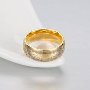 Anello in Acciaio Inossidabile con Motivo Gluttony in Stile Cinese, Accessorio di Moda Personalizzato per Uomo - Product Image 4