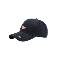 Casquette de baseball tendance avec broderie de logo personnalisé, 6 panneaux, en coton, style Dad Hat, vente en gros, fournisseur OEM, export, visière incurvée, fermeture réglable
