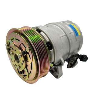Compresor de aire acondicionado para automóvil, compresor de AC automotriz, bomba de aire acondicionado 12V 7PK, compresor de AC para NISSAN CIVILIAN - Product Image 2