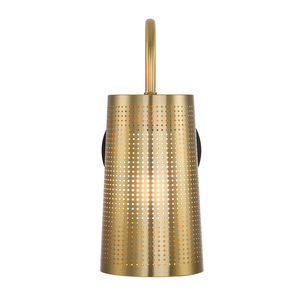 Appliques murales vintage en fer avec <span class=keywords><strong>abat</strong></span>-<span class=keywords><strong>jour</strong></span>, luminaires muraux dorés pour intérieur, lampes murales en laiton pour salon, toilettes, hôtel, chambre à coucher - Product Image 6