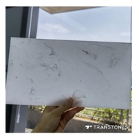 Nuevo Diseño Moderno para Hoteles, Encimera de Piedra Artificial Retroiluminada, Impermeable y Resistente al Fuego, Baldosas para Piso Transtones TA-101, 4 Años de Garantía