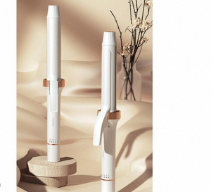 เครื่องม้วนผมเซรามิก 5-in-1 ระดับมืออาชีพ พร้อมแถบซิลิโคนเพื่อผมลอนสวยไร้ชี้ฟู - Product Image 1