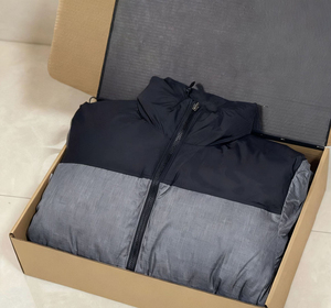 Blouson matelassé vintage grande taille de haute qualité avec fermeture éclair, en matériau PC épais, imperméable, emballage en tambour, 95% hiver, personnalisé - Product Image 3