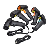 Escáner de Código de Barras Inalámbrico USB 2D de Mano, Disponible en Varios Colores, para Comercio Minorista y Almacenes