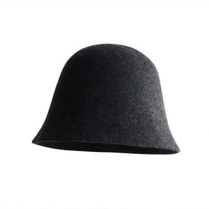 Wholesale Custom Personalized Sun Protection Unisex Autumn and Winter Wool Fisherman Hat for Travel and Cycling - Product Image 5