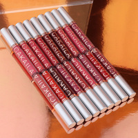 Lápiz Labial Líquido Mate Mineral de 18 Colores, Resistente al Agua, de Larga Duración, Brillo Labial Aterciopelado, Tinte Pigmentado, Tamaño Regular, Venta al Por Mayor
