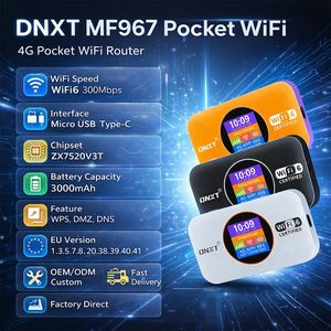 DNXT Wifi Móvil WiFi6 300Mbps, Wi-Fi de Bolsillo WPS 3000mAh, Puntos de Acceso Wi-Fi Portátiles, Modo AP, Tipo-C, Wi-Fi Gratuito Portátil para Viajes - Product Image 2