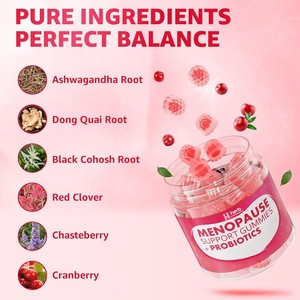 HERB ODM/OEM Menopause Support Gummy Candy Natural Hormone Balance Relief <strong>Hot</strong> <strong>Flashes</strong> Mood Swings <strong>Supplement</strong> - Product Image 4