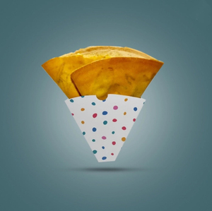 Des friandises sucrées faites de cônes de gaufres et de porte-crêpes faciles pour vos délicieuses crêpes - Product Image 3