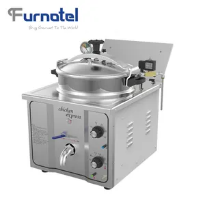 Electric Broasted Machine Broasting Fryer Potato Chips Fryer Gas Chicken Pressure Fryer