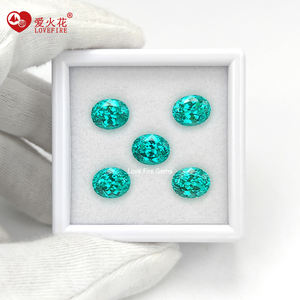 <span class=keywords><strong>Pietra</strong></span> Preziosa Sintetica Pronta per la Consegna, Taglio Argyle, <span class=keywords><strong>Pietra</strong></span> Creata in Laboratorio YAG, Tormalina <span class=keywords><strong>Paraiba</strong></span> Taglio Ovale, <span class=keywords><strong>Paraiba</strong></span> Coltivata in Laboratorio - Product Image 3