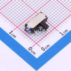 MST-22D18G3-WT Slide Switch SMD Switch Double Pole Double Throw Rectangle Pin Header SMD Tab Horizontal Mount - Product Image 1