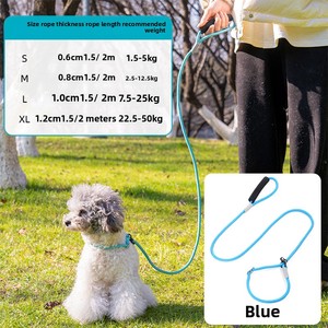 Oem/ODM nhiệm vụ nặng nề Nylon vải phản quang dây đa chức năng vật nuôi đào tạo theo dõi trượt dẫn chó Dây Xích Chó cổ áo thiết lập - Product Image 6