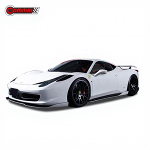 Kit Carrosserie de Haute Qualité en Fibre de Carbone Style Auto Ve pour Ferrari 458 : Lame Avant, Lame Arrière et Jupes Latérales - Product Image 1