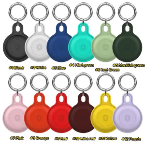 Funda Protectora de Silicona Antipérdida, Impermeable, para Apple AirTag con Anillo Metálico - Product Image 3