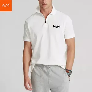 Unique Luxury Casual Plain Plus Size Silicone Surplus Branded Mesh Fabric Polo Tshirt
