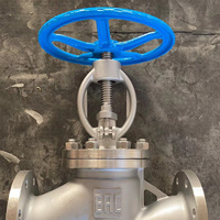 Vanne à soupape en acier moulé pour conduites d'eau, d'huile et de gaz PN16 PN25, extrémité à brides DN15-DN500 GB/T12235, bonnet boulonné
