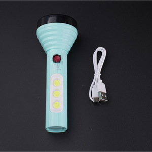 ไฟฉายกลางแจ้งความเข้มสูง สว่างพิเศษ ใช้พลังงานแสงอาทิตย์ ใช้พลังงาน USB ใช้งานได้ยาวนาน ขนาดเล็ก ชาร์จใหม่ได้ พกพาสะดวก CS-1028 - Product Image 2