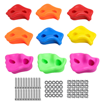 Kit d'escalade pour enfants intérieur et extérieur avec matériel de montage, accessoires de terrain de jeu à corde nouée