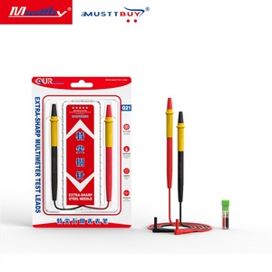 Musttby G21 20A evrensel silikon kauçuk Test probu multimetre Test kabloları için kablo LED <span class=keywords><strong>Tester</strong></span> multimetre - Product Image 1